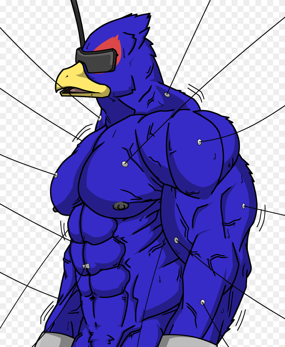 Falco Lombardi Muscles, Clothing, Coat, Adult, Male Png Image