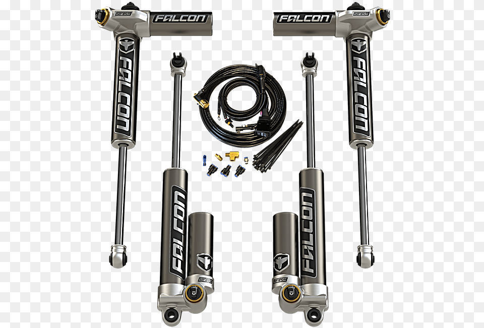 Falcon 34 Shocks, Machine, Smoke Pipe Free Png