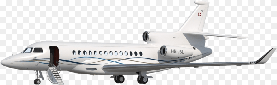 Falcon 7x 3d Exterior Private Jet Cost Gulfstream, Aircraft, Airliner, Airplane, Transportation Free Png