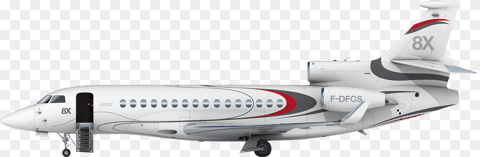 Falcon 900, Aircraft, Airliner, Airplane, Transportation Free Transparent Png