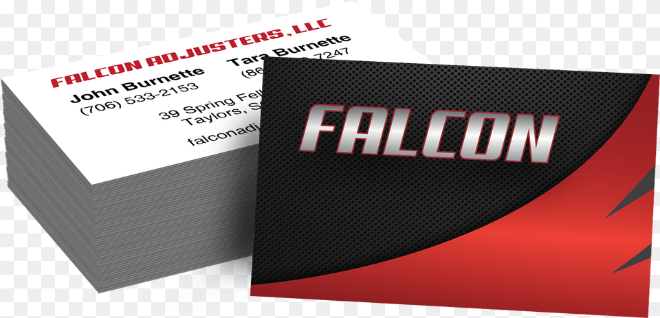 Falcon Adjusters Business Cards Label, Paper, Text, Disk, Business Card Free Transparent Png