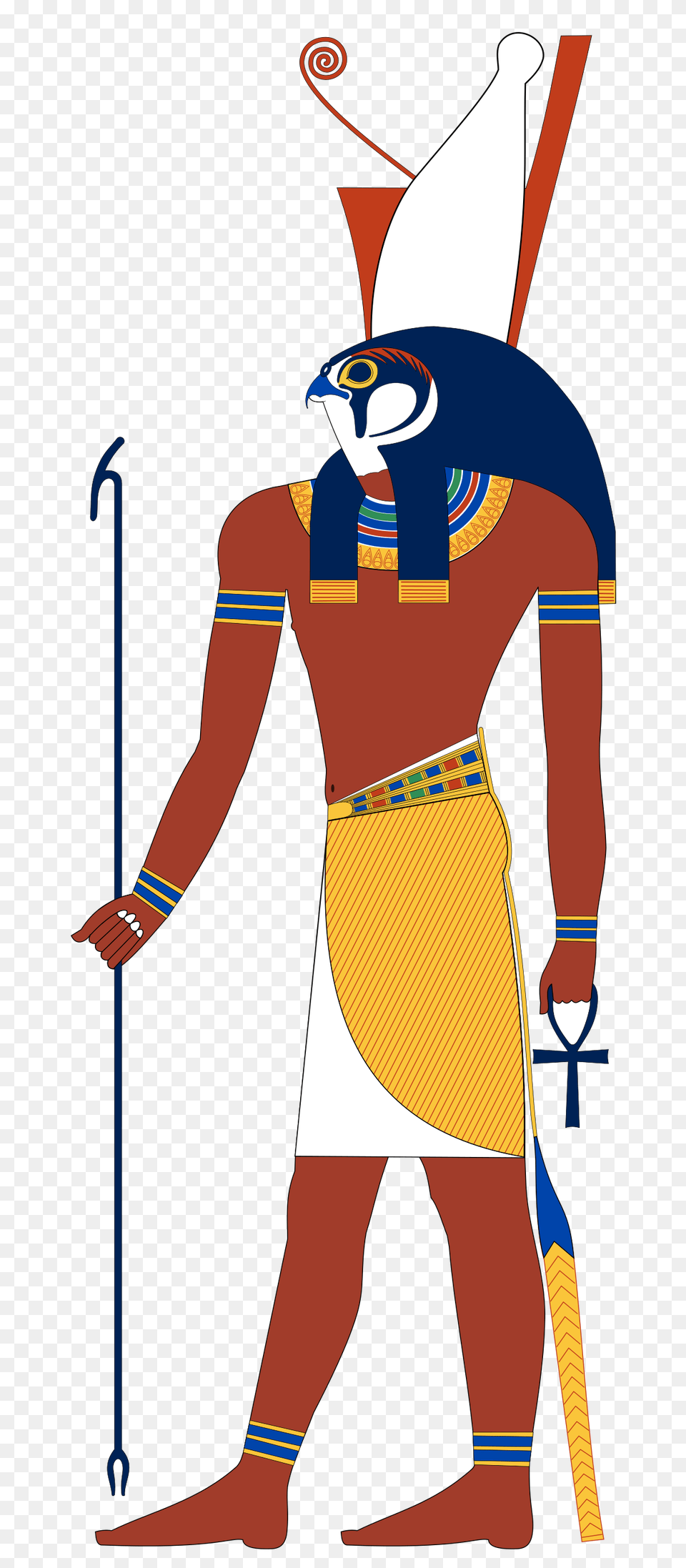 Falcon Clipart Horus, Adult, Clothing, Costume, Female Png