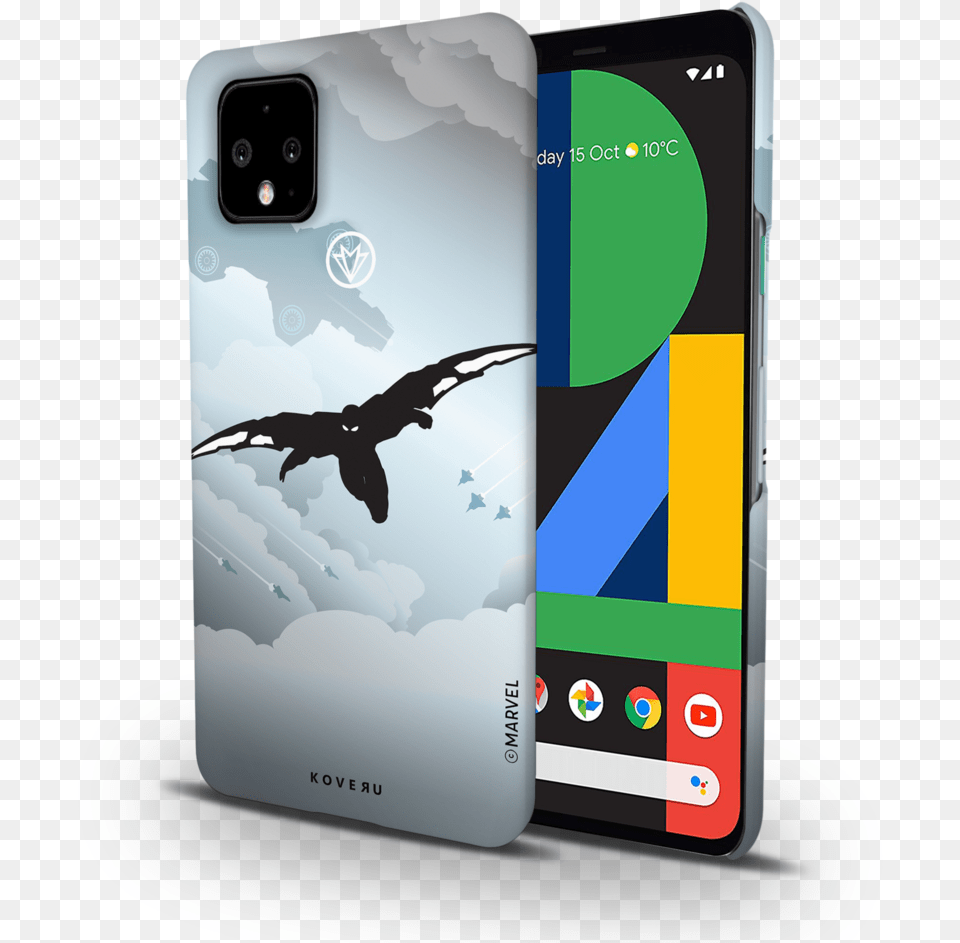 Falcon Cover Case For Google Pixel 4 U2013 Koveru Spigen Ultra Hybrid Pixel 4 Xl, Electronics, Mobile Phone, Phone, Animal Png