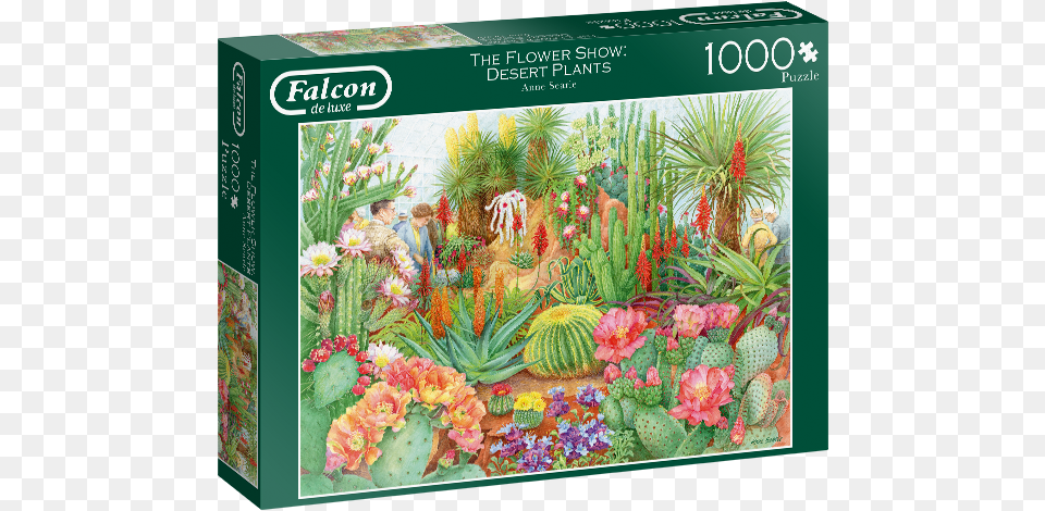 Falcon De Luxe The Flower Show Jigsaw Puzzle, Person, Cactus, Plant Free Transparent Png