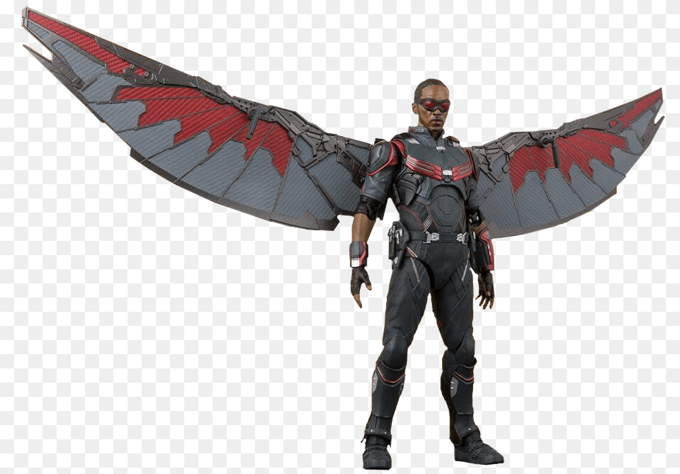 Falcon Figuarts Infinity War, Adult, Male, Man, Person Png