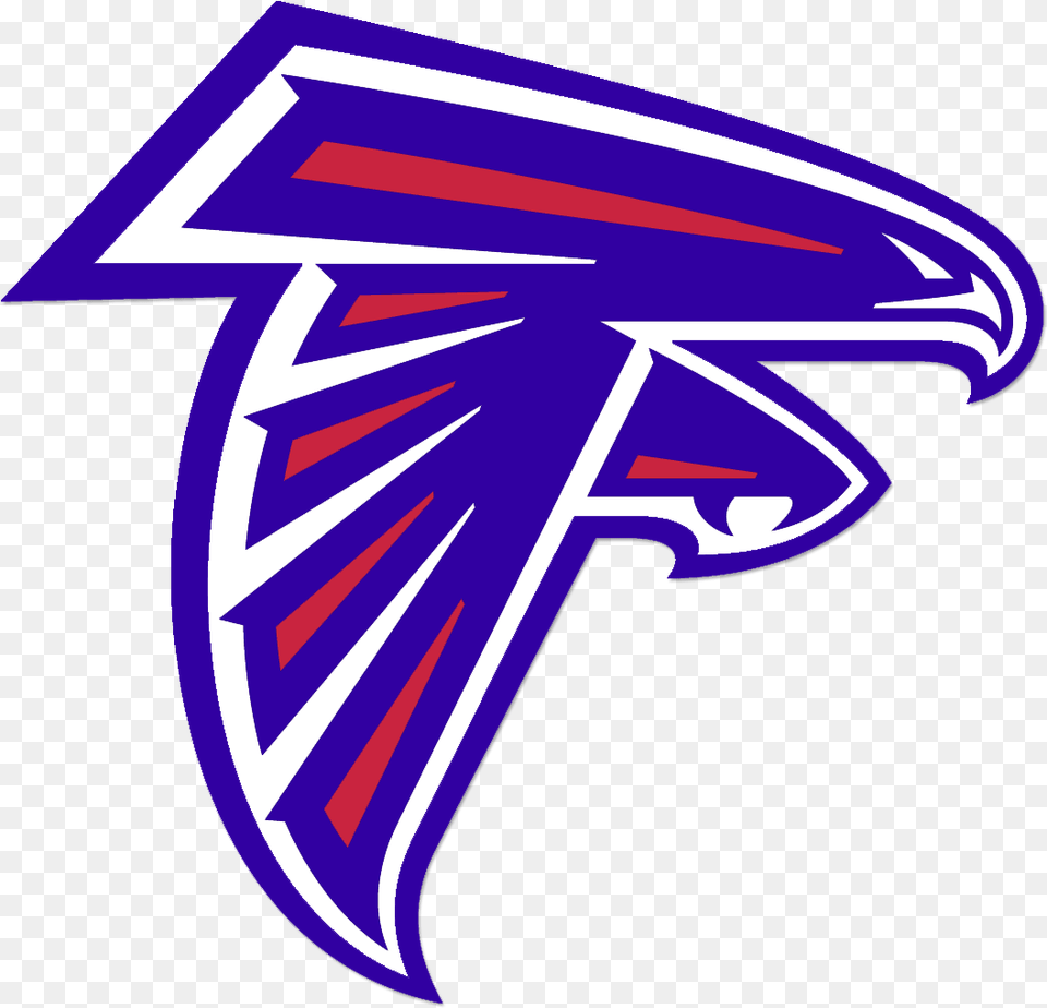 Falcon Logo, Purple, Light Free Png