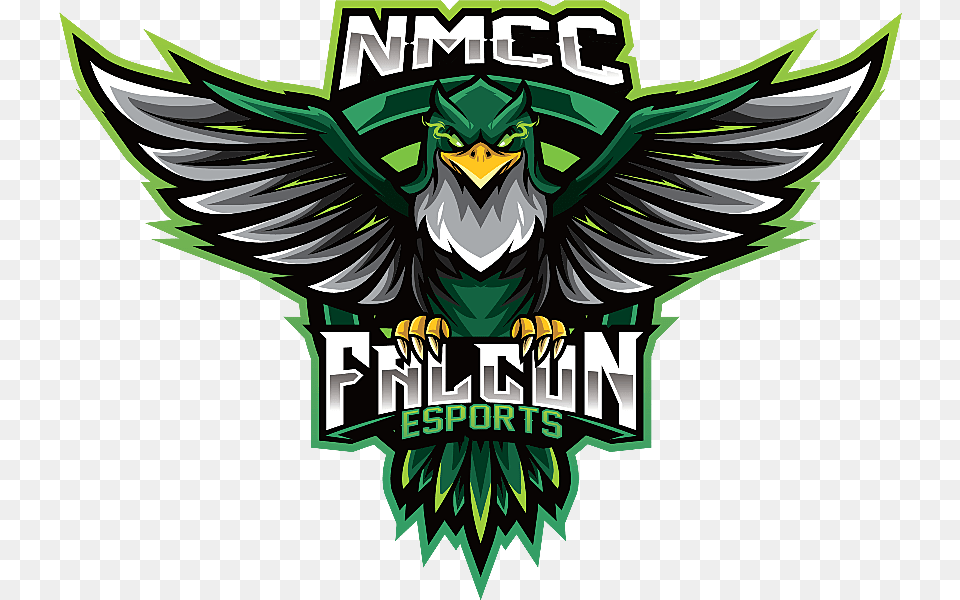 Falcon Logo Esports, Emblem, Symbol, Animal, Bird Free Transparent Png