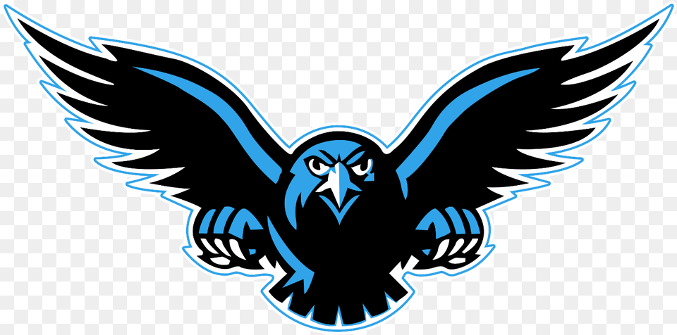 Falcon Logo Vector Northumberland Nighthawks, Emblem, Symbol, Animal, Fish Free Transparent Png