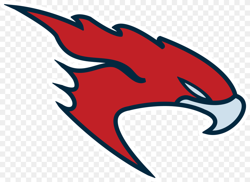 Falcon Team Logo Clipart Football Team Logos Falcons, Animal, Beak, Bird, Fish Png Image