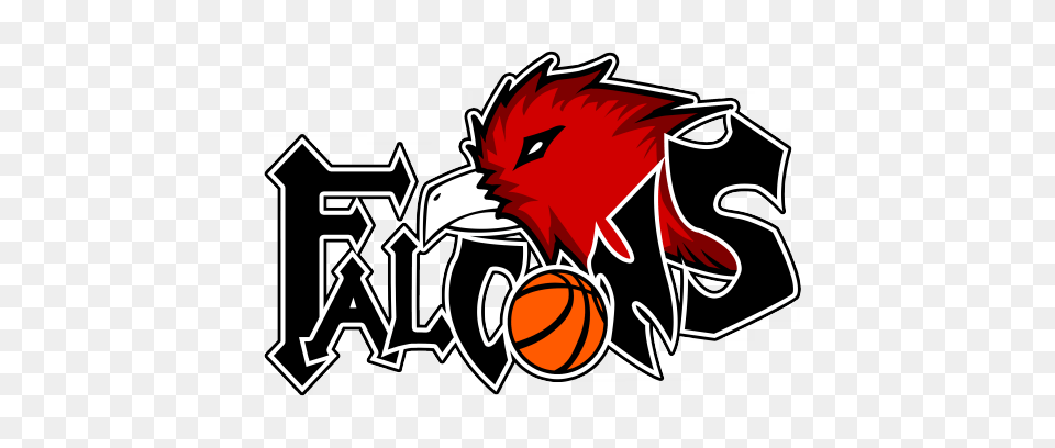 Falcons Basketball Logo, Dynamite, Weapon, Text Free Png Download