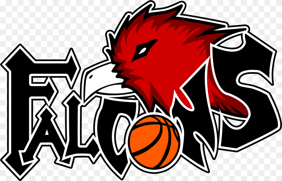 Falcons Basketball Logo Falcon Basketball, Dynamite, Weapon Free Png