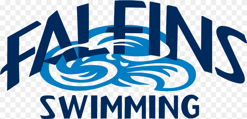 Falfins Swimming Falfins Logo, Text, Person Free Png