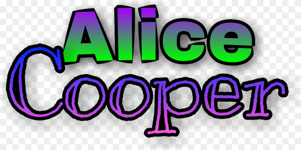 Falice Alice Cooper Alicecooper Riverdale Text Graphic Design, Light, Purple, Logo Png