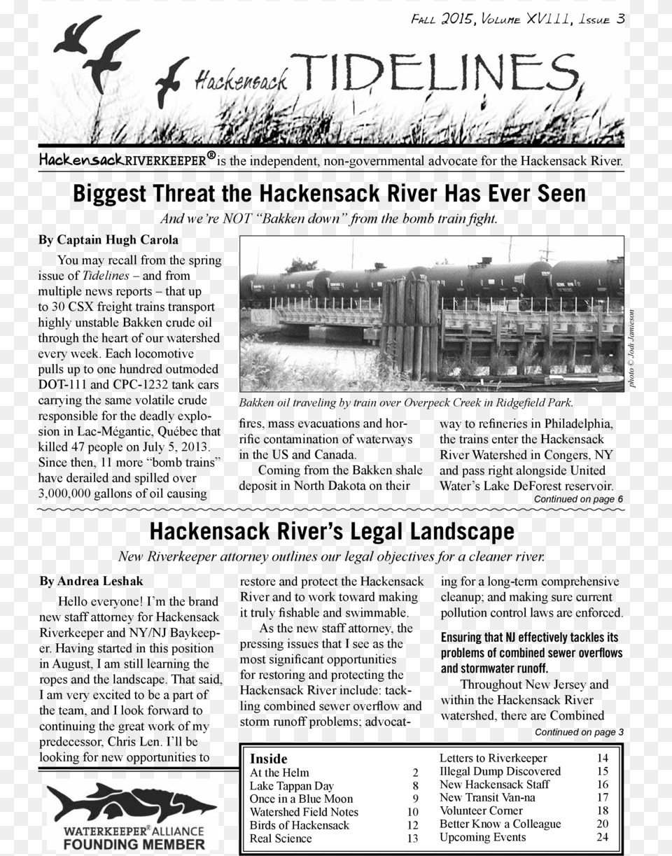 Fall 2015 Volume X Viii Issue 3 Hackensackriverkeeper Hackensack Riverkeeper Inc, Page, Text, Advertisement, Poster Free Png