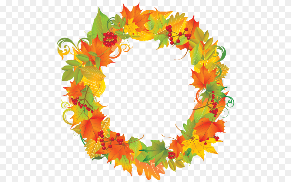 Fall Autumn Fall Wreaths, Leaf, Plant, Wreath, Person Free Png Download