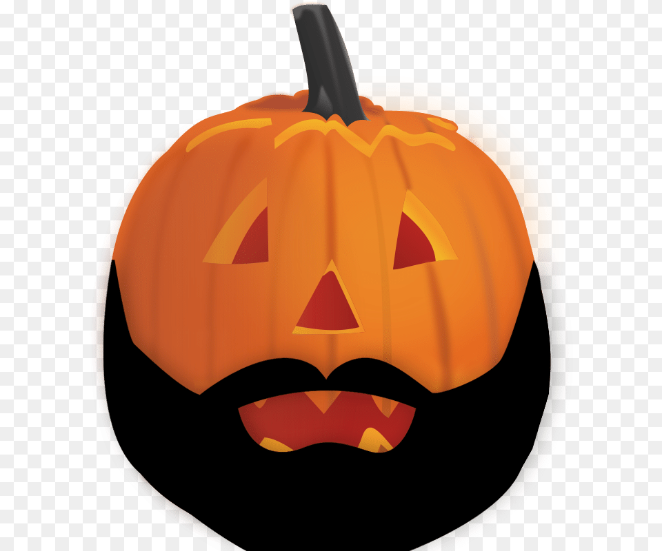 Fall Beard Styles Pumpkin Carving Food, Plant, Produce, Vegetable Free Transparent Png