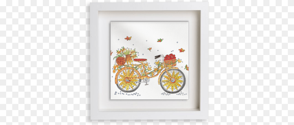 Fall Bicycle Happy Frame Picture Frame, Transportation, Vehicle, E-scooter Free Png Download