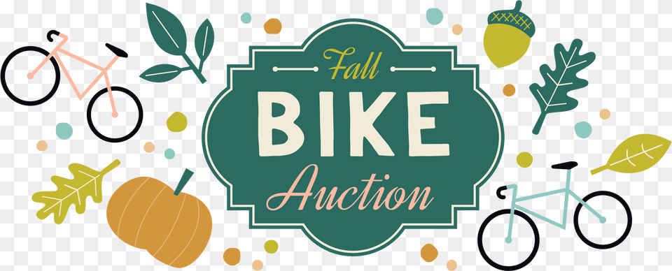 Fall Bike Auction Pumpkin, Food, Nut, Plant, Produce Png Image