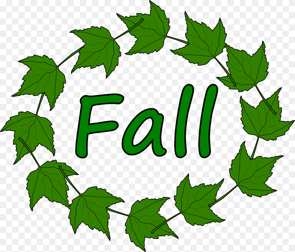 Fall Border Autumn Season, Green, Leaf, Plant, Tree Png Image