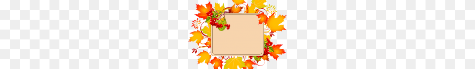 Fall Border Clipart Web Design Development Clipart Clip, Leaf, Plant, Tree, Food Png Image