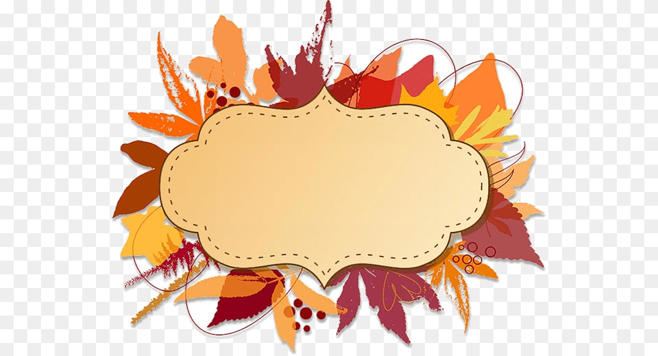 Fall Border Free Thanksgiving Borders Happy Clip Art Frame Thanksgiving Border Clipart, Leaf, Plant, Home Decor, Outdoors Png Image