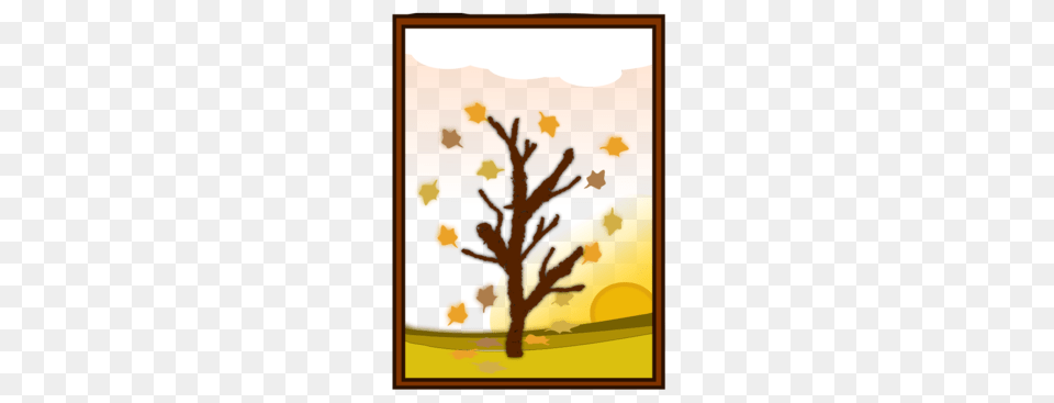Fall Clipart, Plant, Tree, Art, Painting Png