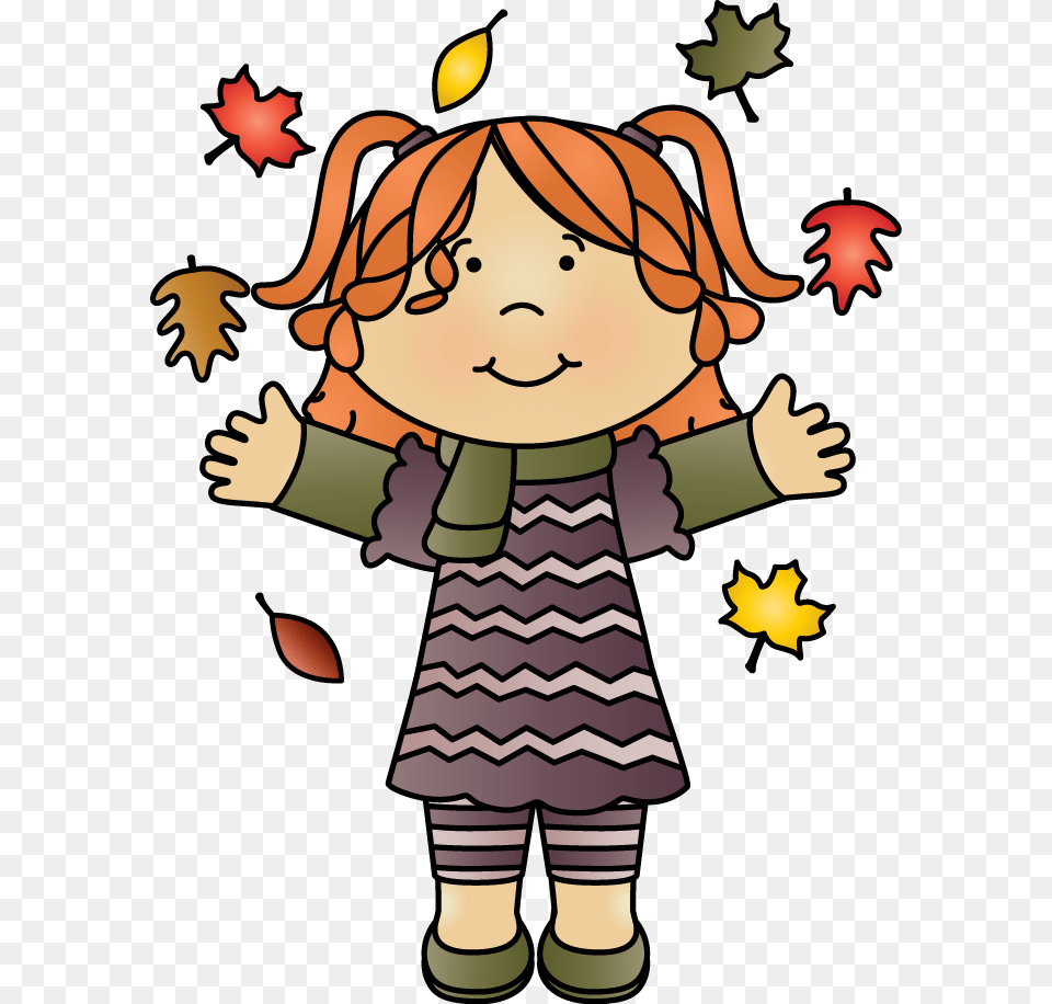 Fall Clipart Child, Baby, Person, Plant, Leaf Png