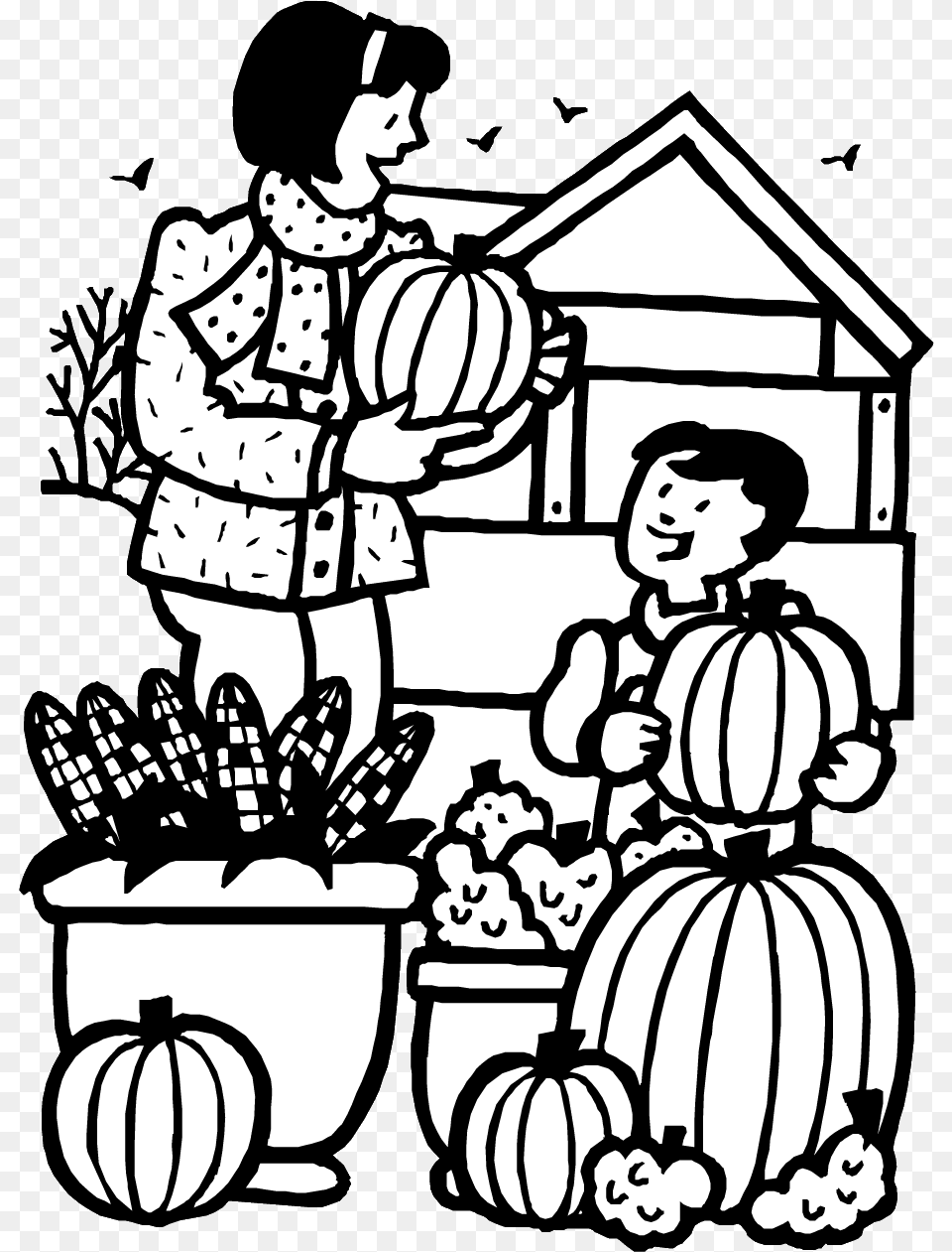 Fall Coloring Pages For Kids, Book, Comics, Publication, Baby Png