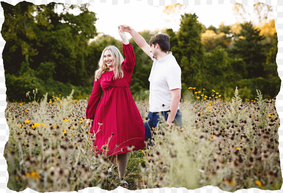 Fall Couple Photography Special Png Image