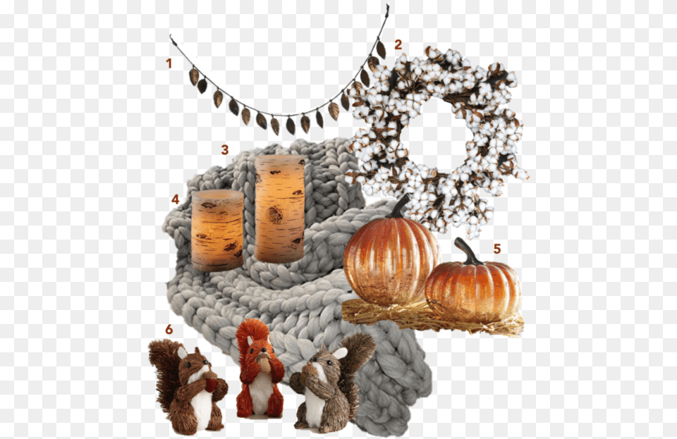 Fall Decor Pumpkin, Food, Plant, Produce, Vegetable Png