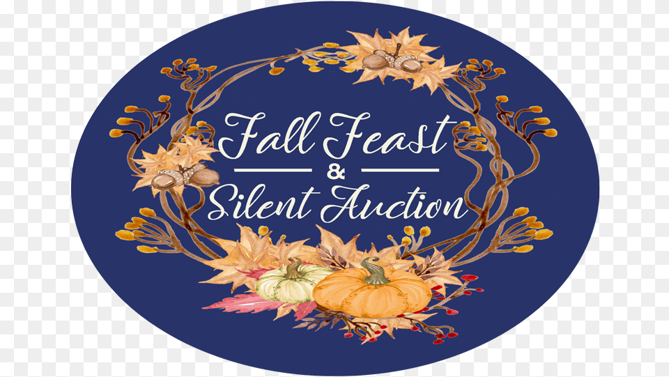 Fall Feast And Silent Auction Illustration, Art, Floral Design, Graphics, Pattern Free Png