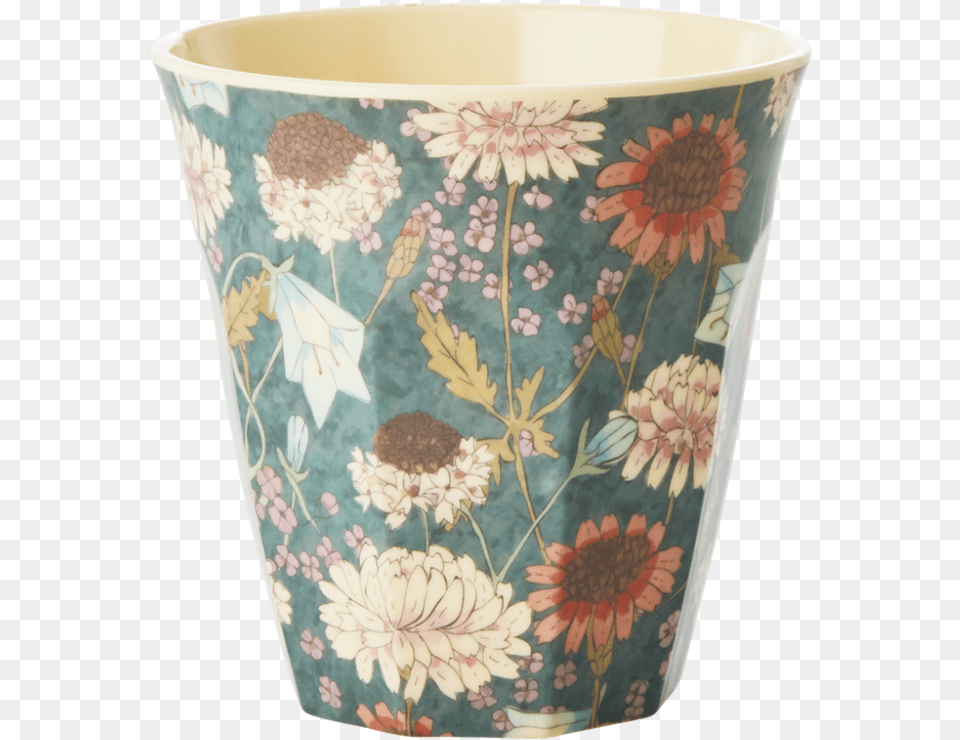 Fall Flower Print Melamine Cup Rice Dk Rice Melamina, Art, Porcelain, Pottery, Jar Free Transparent Png