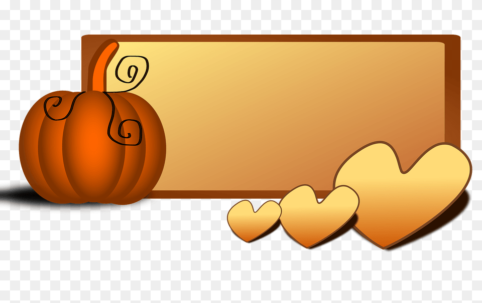 Fall Frame Clipart, Food, Plant, Produce, Pumpkin Free Png Download