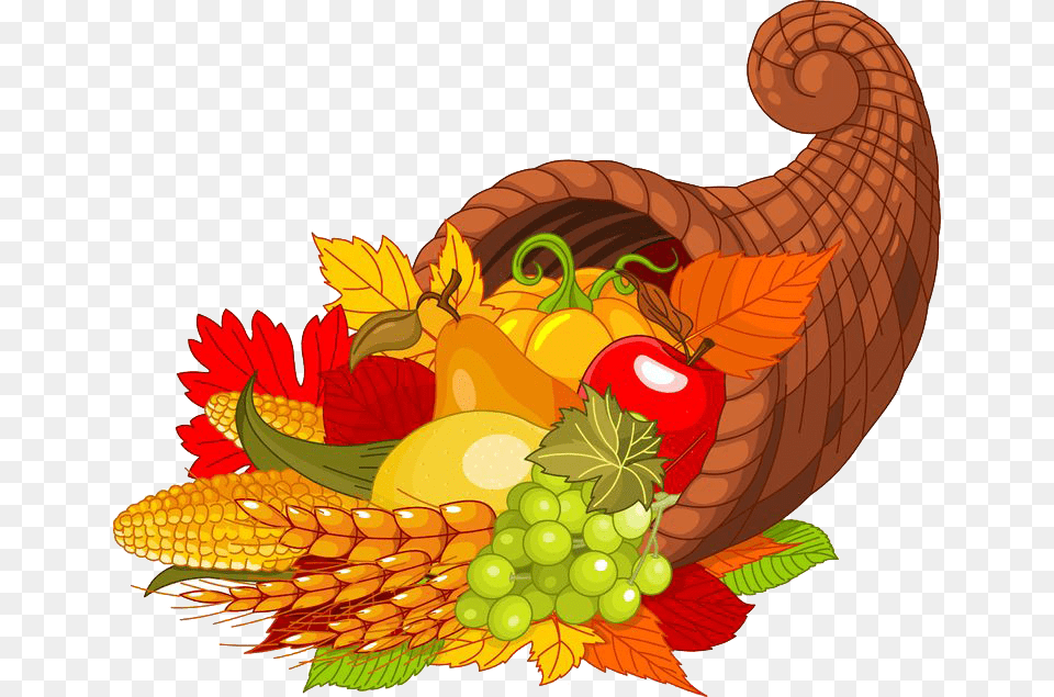 Fall Harvest Horn Of Plenty, Food, Fruit, Plant, Produce Png Image