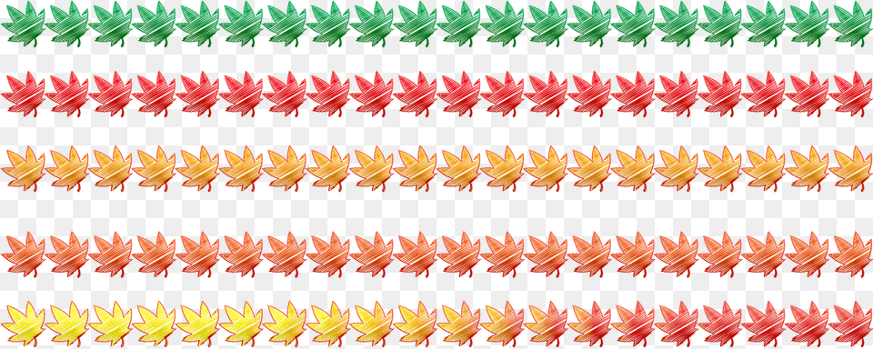 Fall Leaf Border Autumn Borders Horizontal, Pattern, Accessories, Plant, Art Png