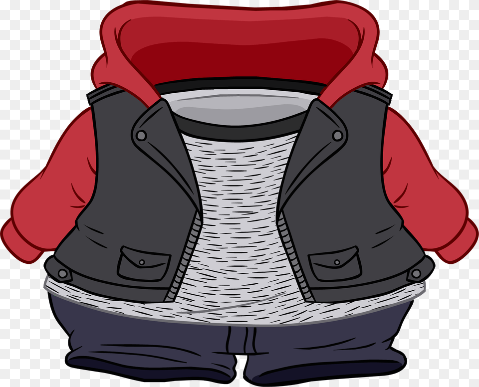 Fall Leather Jacket Clothing Icon Id Leather, Coat, Lifejacket, Vest, Knitwear Png Image