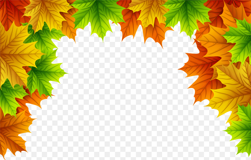Fall Leaves Border Free Png