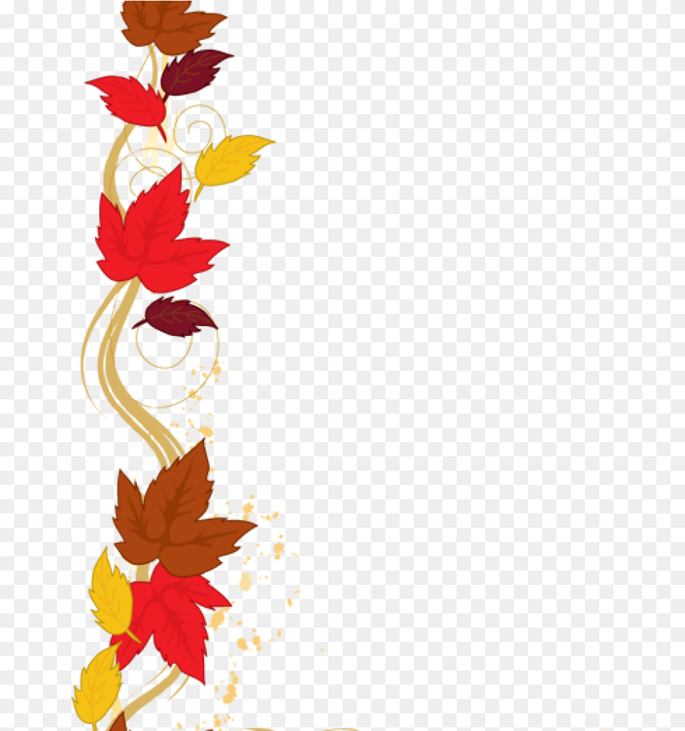 Fall Leaves Border Clipart Fall Leaves Border, Art, Floral Design, Graphics, Leaf Free Png