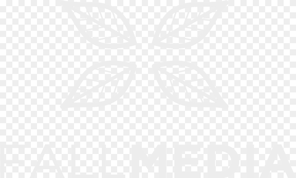 Fall Media Logo Emblem, Leaf, Plant, Stencil Free Png Download