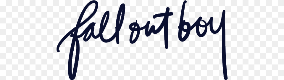 Fall Out Boy Fall Out Boy Signature, Handwriting, Text Free Png