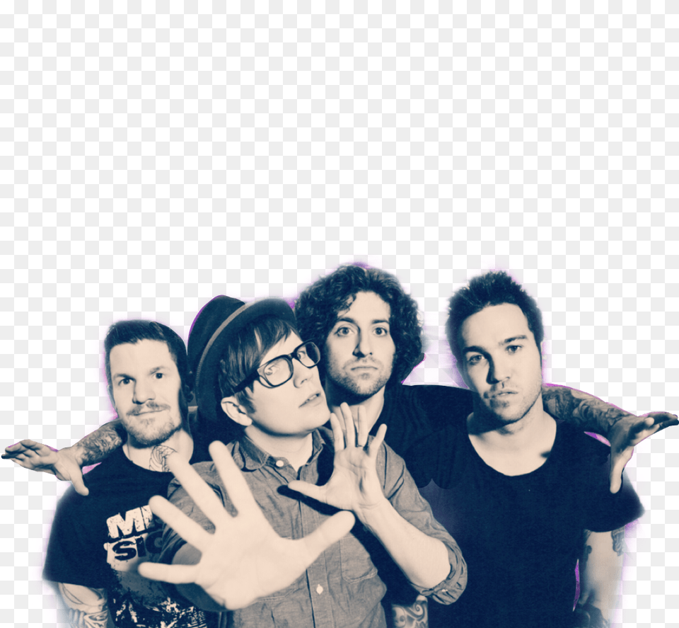 Fall Out Boy Fall Out Boy, Purple, Person, Body Part, People Free Transparent Png