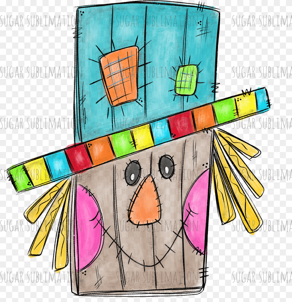 Fall Scarecrow Vinyl Free Png