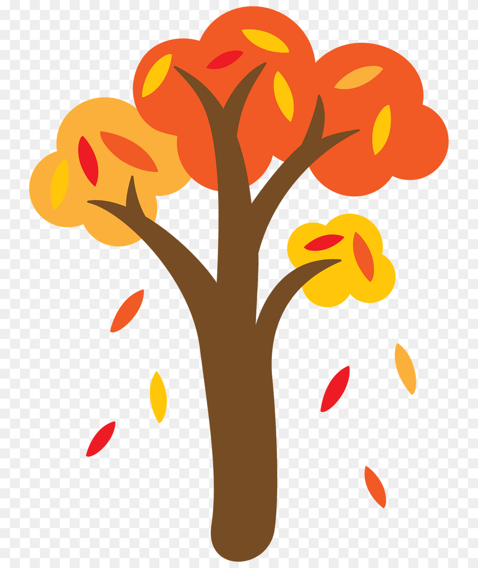 Fall Tree Clipart, Art, Graphics, Floral Design, Pattern Free Png