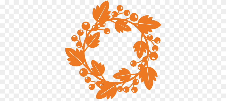 Fall Wreath Scrapbook Cute Clipart, Art, Floral Design, Graphics, Pattern Free Png Download
