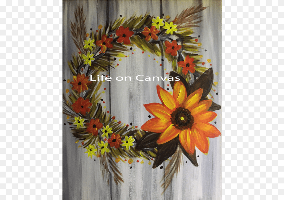 Fall Wreath Wreath, Art, Floral Design, Graphics, Pattern Png Image