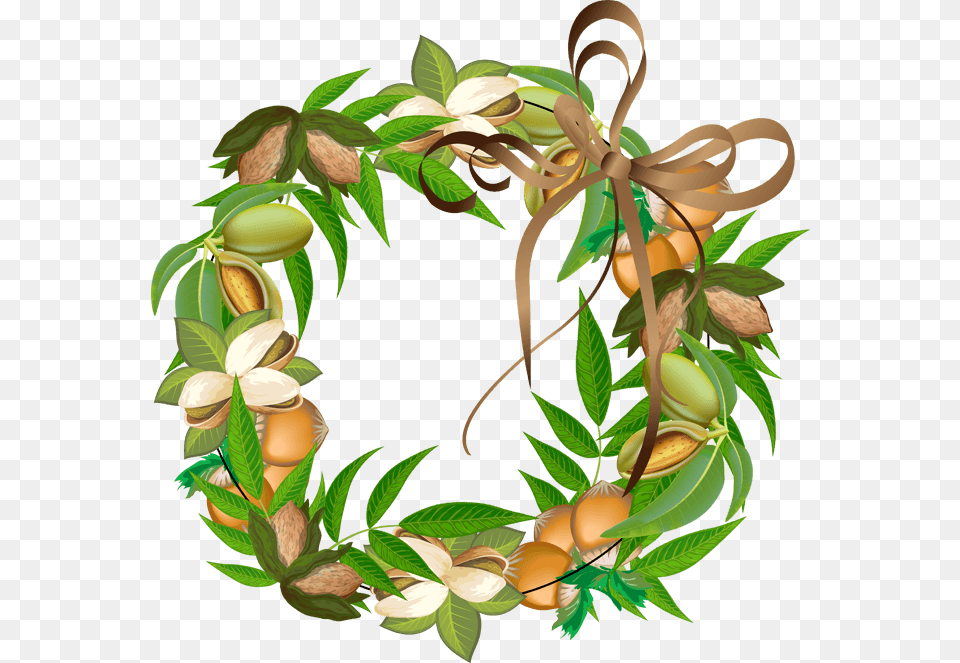 Fall Wreaths Cliparts, Plant, Green, Leaf, Vegetation Free Png
