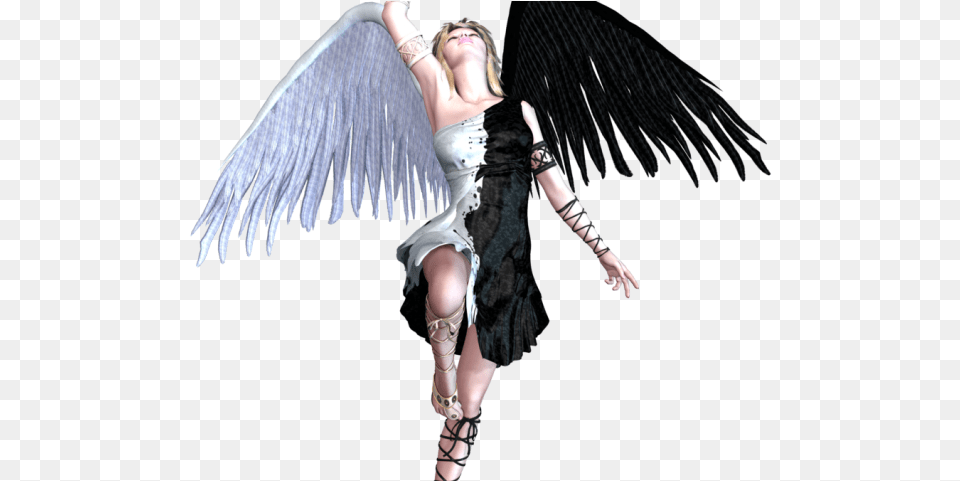 Fallen Angel Fantasy Angel, Adult, Person, Woman, Female Free Png Download