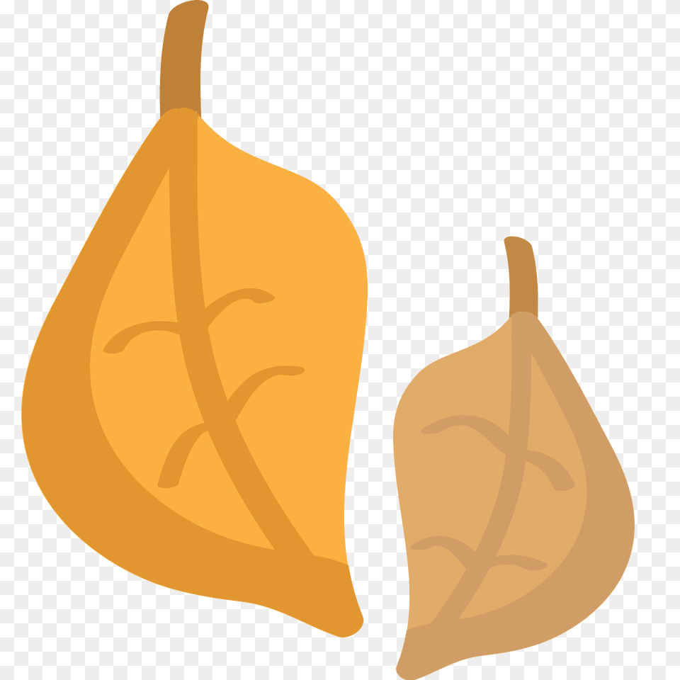 Fallen Leaf Emoji Clipart, Plant, Food, Fruit, Produce Free Png