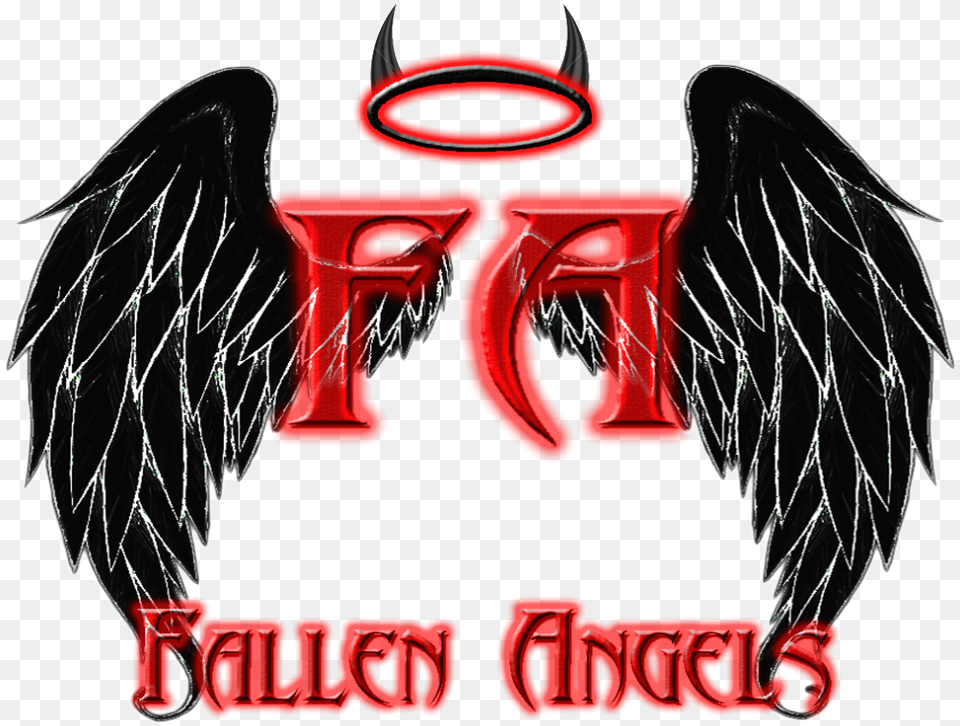 Fallenangelslogo Fallen Angels Logo, Emblem, Symbol, Adult, Female Free Transparent Png