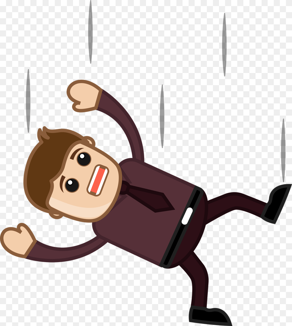 Falling Clipart Cartoon Guy Falling Free Png Download